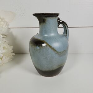 Vintage Frankoma Water Pitcher #8  Woodland Moss Glaze 6.75" | Pitcher Vase